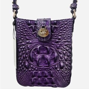 BRAHMIN - MARLEY Ultraviolet Ombre Melbourne Crossbody - NWT